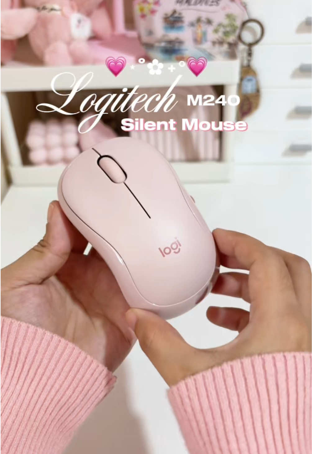 Logitech M240 Silent Mouse 🌸💗💻 Say hello to better focus and a cleaner workspace!  Here’s why you’ll love it: 💗Silent Clicking – No distractions, just smooth focus 💗Bluetooth Wireless – Easy connection, no cables 💗Ergonomic Design – Comfortable for all-day use 💗Portable & Lightweight – Ideal for on-the-go work or study 💗Precision Tracking – Smooth, accurate movement ✨ Perfect for remote work, study sessions, and quiet environments. #SilentMouse #BluetoothMouse #TechEssentials #ProductivityTools #StudySetup #WorkFromHome #logitech #logitechmouse #mouse 