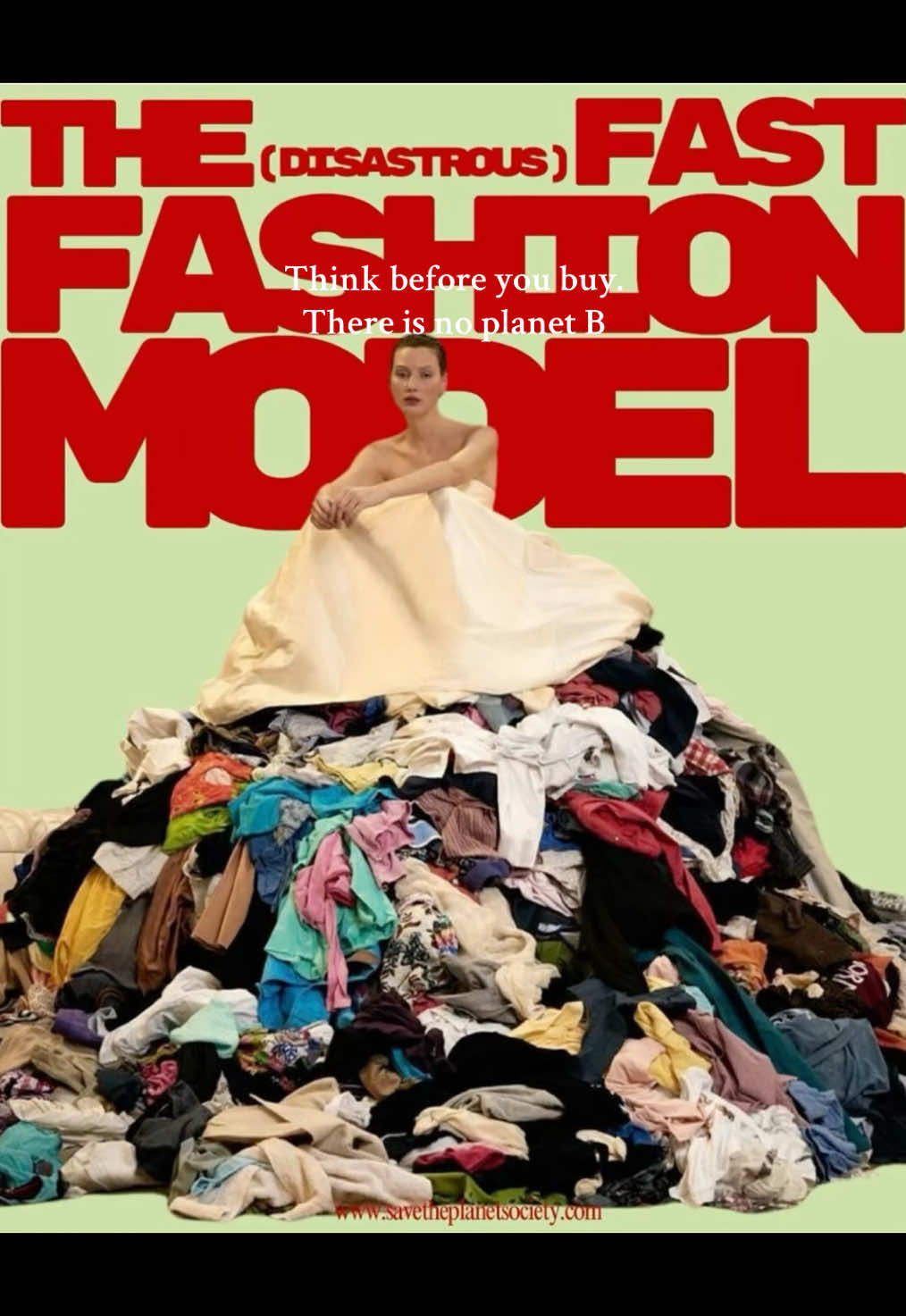 Be intentional with your purchases. Stop overconsuming and buying things you don’t need. There is no planet B #quotes #environmentalprotection #fastfashion #fastfashionsucks #textilewaste #pollution #quotesoftheday 