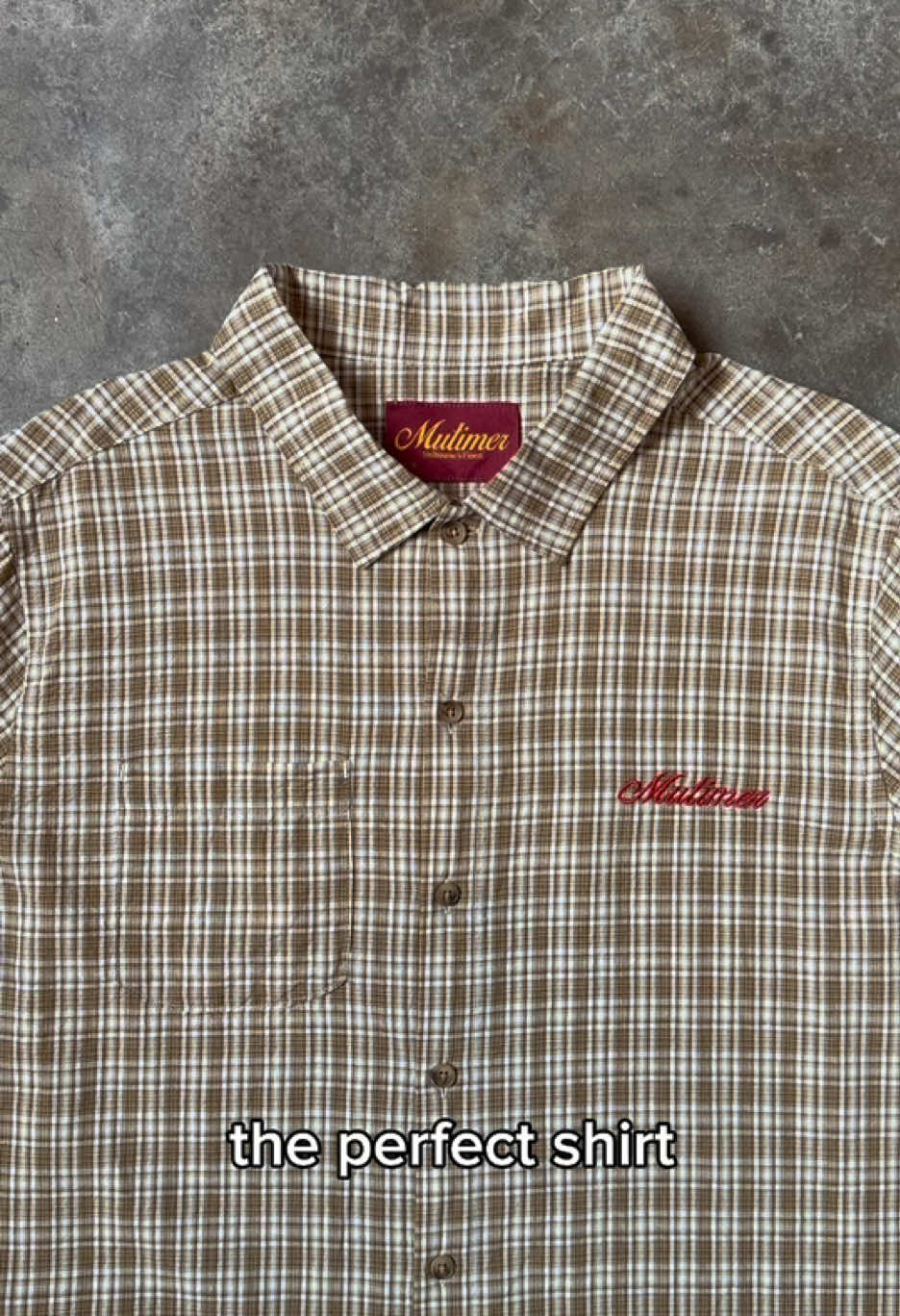 Our sold-out Australiana Plaid Shirt is restocking. Available at our Sydney Pop Up 19-20th July. 