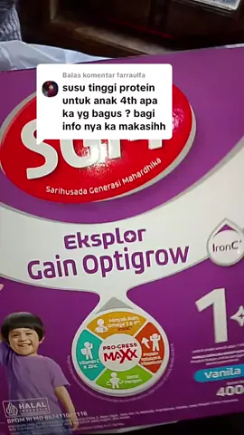Membalas @farraulfa Banyak yang tanya, aku pakai susu apa waktu bantu kejar BB & TB anakku... Aku pakai SGM Eksplor 1 Plus Pro-gress Maxx (yang ungu)! Tinggi kalori dan tinggi protein — bantu banget waktu anakku sempat stunting. 3–4 gelas per hari sesuai anjuran DSA. Alhamdulillah, pelan-pelan hasilnya kelihatan 🥹💪 ✨ Buat ibu-ibu yang lagi berjuang juga: kamu gak sendiri. Semangat ya, Bu! #SGMProgressMaxx #SusuTinggiProtein #CegahStunting #PerjuanganIbu #NaikBBAnak #TumbuhKembangAnak #StuntingAnak