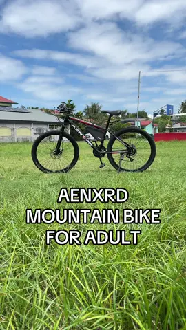 AENXRD MOUNTAIN BIKE FOR ADULT! Affordable in my yellow basket. #aenxrd #mountainbike #mtb #cycling #bike #siklistangtiktoker 