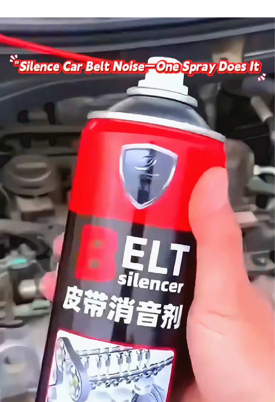 PD83 🚗❤️Ejen pengurangan bunyi tali pinggang kereta melincirkan tali pinggang, mengurangkan bunyi, dan memanjangkan jangka hayat. #PenyelenggaraanKereta #EjenPenguranganBunyi #BunyiTaliPinggang #KeselesaanMemandu #AlatGantiKereta #Pelincir #MemanjangkanJangkaHidup #PenyelenggaraanAutomotif #PenguranganGetaran #PrestasiTinggi