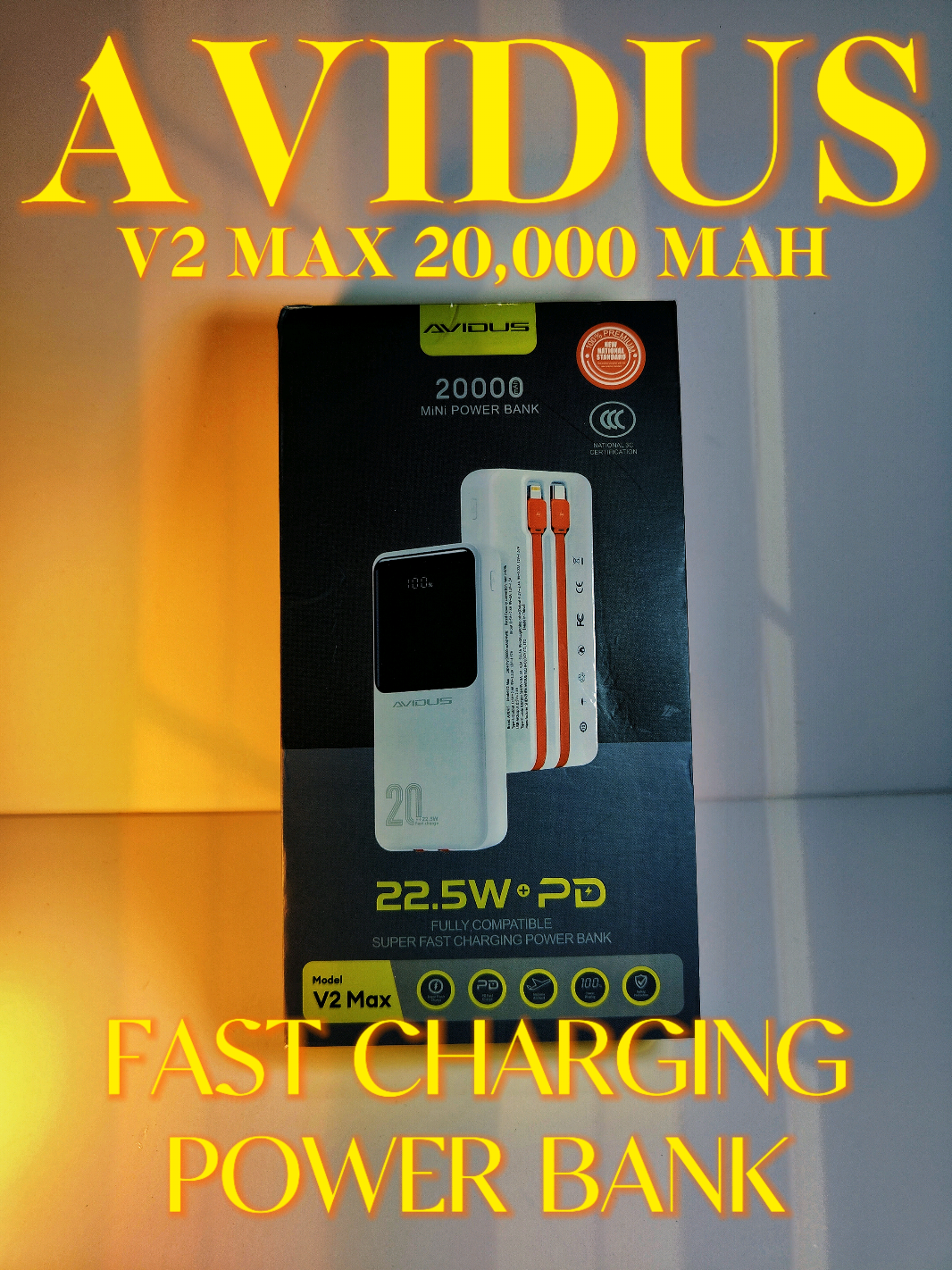 Hindi na problema ang lowbat kahit buong araw ka pa sa labas. AVIDUS V2 MAX  ang tunay na ka-power sa araw-araw. 🔋👌 #powerbank #aviduspowerbank #avidus #20000mahpowerbank #fastchargingpowerbank #minipowerbank 