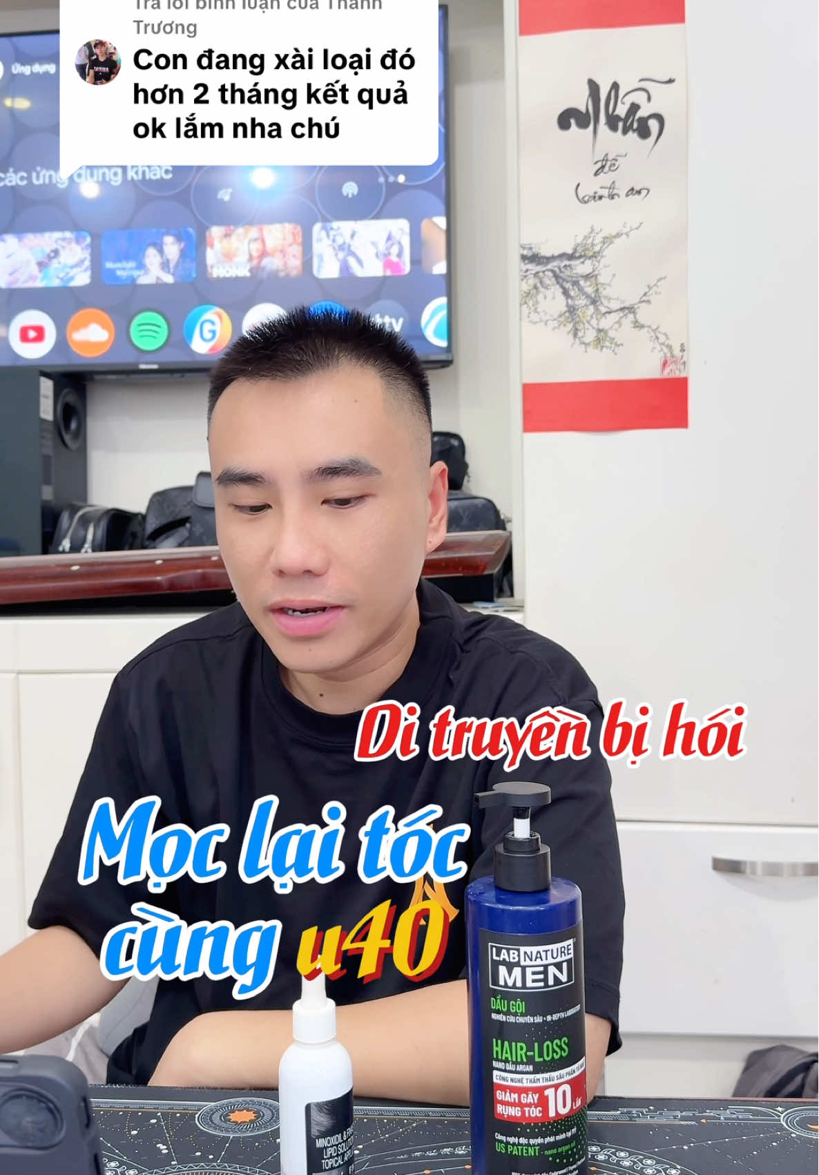 Trả lời @Thành Trương Mọc lại tóc hói U40 #mọc #tóc #hói #chukhaiu40 #chukhaireview #chukhaiu40reviewthang #reviewcotam #reviewthat #chukhaiu40suckhoe 