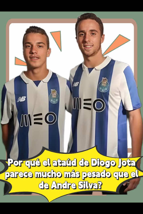 Por qué el ataúd de Diogo Jota parece mucho más pesado que el de Andre Silva La razón detrás de esto es desgarradora.#usa#fyp#DiogoJota#AndreSilva#funeral#celebrity #entertainment
