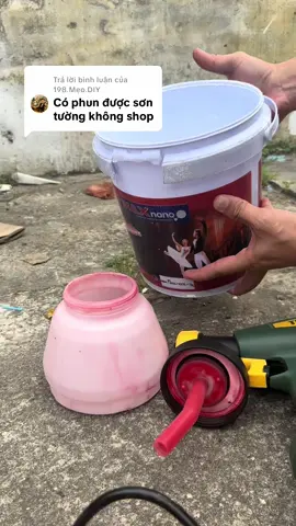 Trả lời @198.Mẹo.DIY Máy Phun Sơn Điện cầm tay #mayphunsoncamtay #mayphunsondien #thoson 