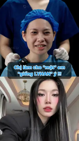 Căn chỉnh fullface cho khách xong Lyhan Em xinh say hi cũng phải chào thua nhan sắc này 😎#xuhuong #thammy #dmedclinic #canchinhkhuonmat #lyhan #emxinhsayhi #camvline 