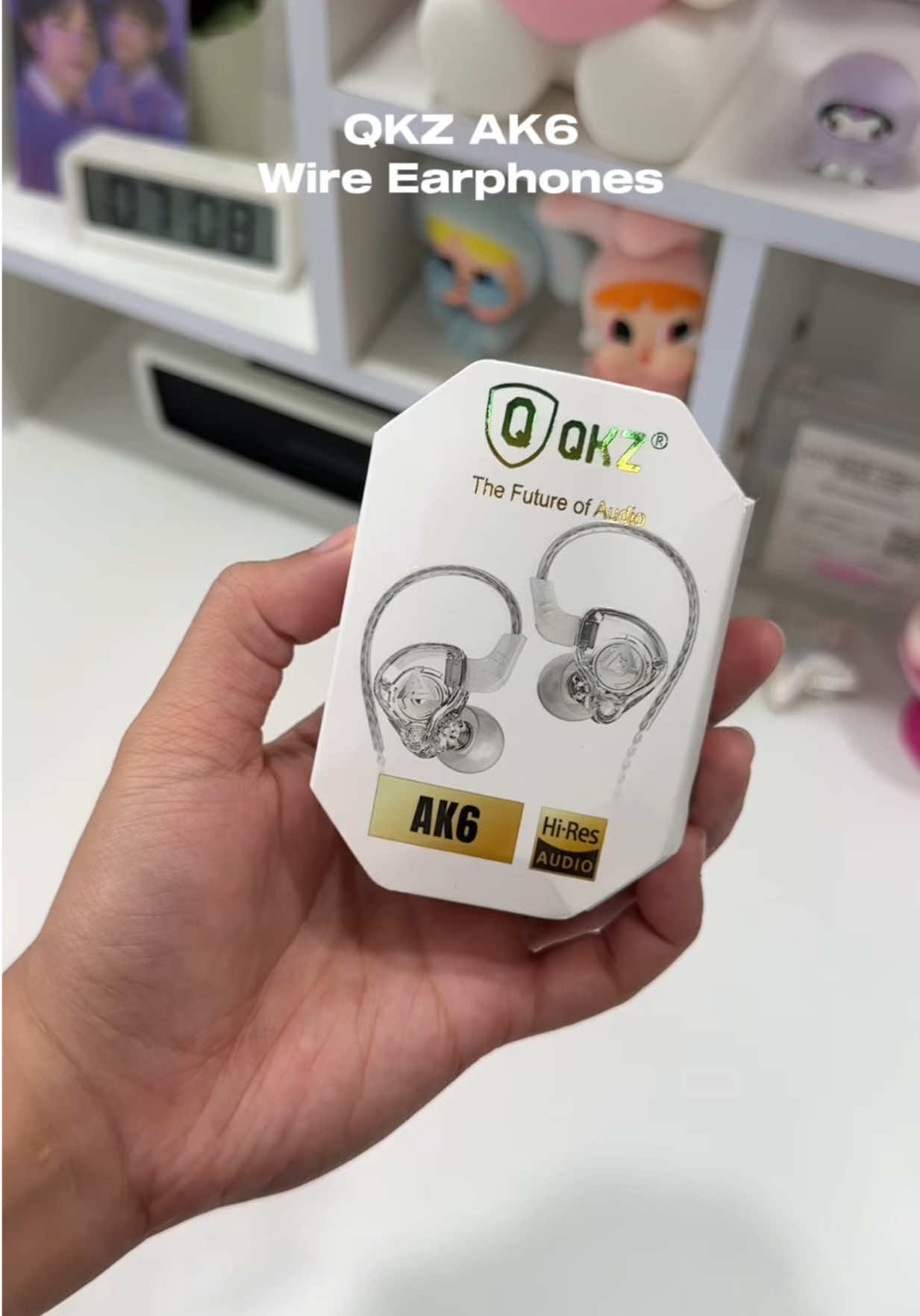 Perfect for gaming! 🩶 #QKZ #AK6 #QKZAK6 #wiredearphones #strongbass #gamingearphone #earphones #affordableearphones #fypシ゚ #phonycore 