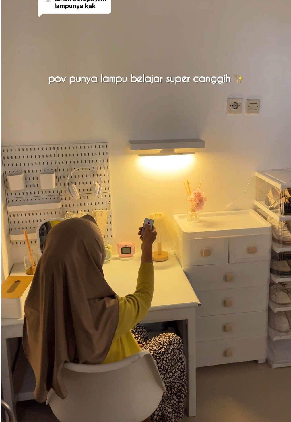 Membalas @TSAYI kalo aku ngecasnya full bisa 2 malem ka buat lampu tidur.. tp kalo cuma buat belajar aja awet semingguan 😍