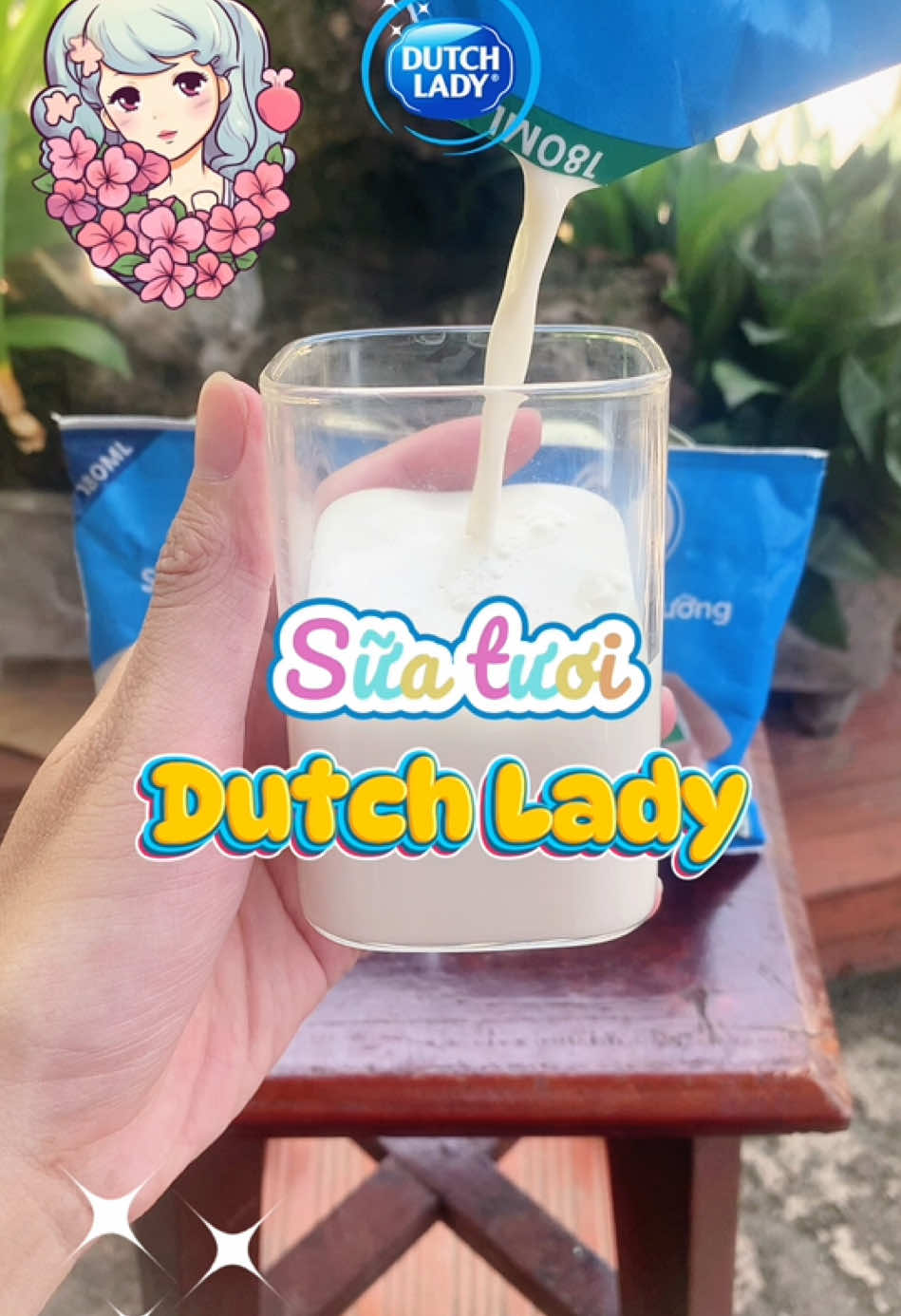 Sữa tươi Dutch Lady vẫn giữ nguyên hương vị tuổi thơ của tui đây. ✨🥛✨🥛✨🥛✨ #dutchlady #suatuoi #suatuoicoduong #DutchLady #DutchLadyDay #NgayhoiDutchLady #TikTokShop #eCentric #boxme #salevuifreeship #salegiuathang #muataitiktok #monngonreview #muataitiktokshop #salevuichinhhang 