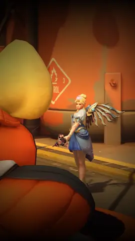 When you need Mercy to heal you on Wrecking Ball… #overwatch2 #mercy #overwatchclips #wreckingballoverwatch #season17 #overwatch  #fyp