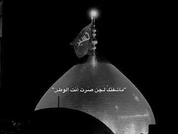 مَاشَفتَك لچَن صَرت أًنتَ الوَطَن…🤎🎧#ستوريات_حسينيه #ياابا_الفضل_العباس #لايك__explore___ #عاشوراء #foryou #fyp #313 #العراق #كربلاء #المصمم_حمودي🏴 