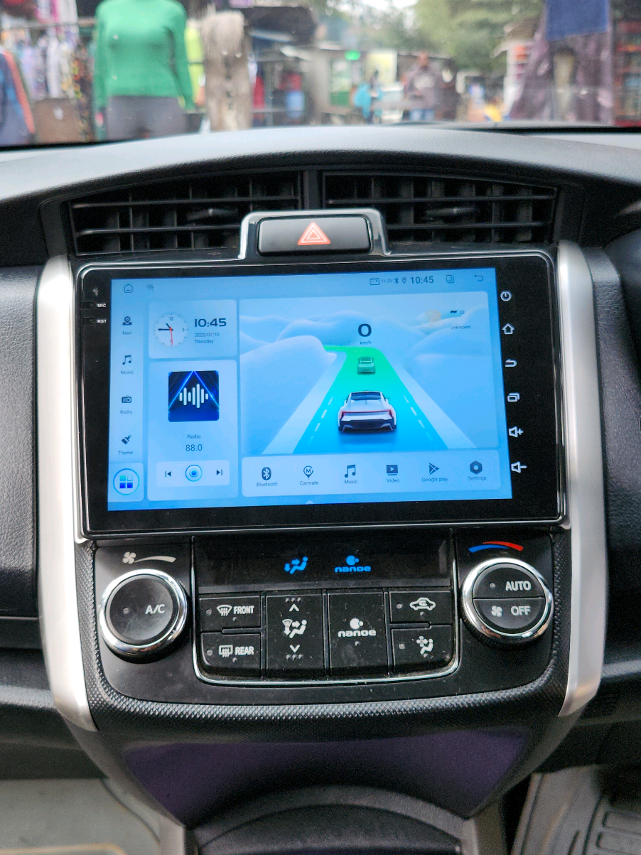 Toyota fielder audio solutions  fitted with:- ✅️9