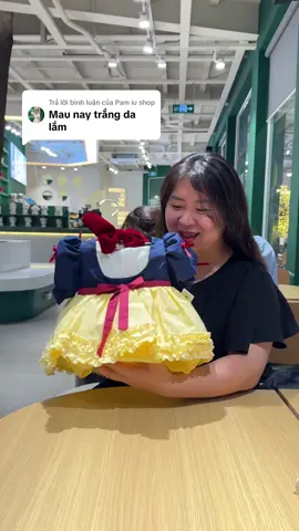 Trả lời @Pam iu shop BẠCH TUYẾT ĐỦ SIZE_ Váy Body Công Chúa mặc đầy tháng thôi nôi #emcamchamchi #bachtuyet  