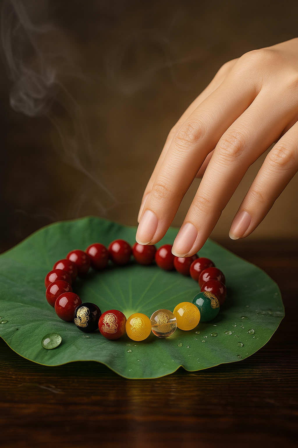 Muốn tài lộc đến, trước hết hãy giữ tâm vững vàng 🍃 Mỗi hạt chu sa là một lá bùa bình an, bảo vệ bạn, thu hút năng lượng tích cực và tài lộc. Chiếc vòng này sẽ đồng hành cùng bạn trên hành trình bình an và may mắn. #vongtaychusa #vongtayphongthuy #ngulothantai #binhan #mayman #phongthuy #capcodoc1999 