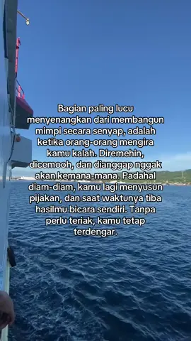 Hidup tanpa diremehkan kurang menantang. 