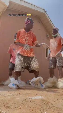 Put on big big shoes 😂😂#thepopboys1 #makemeviral #makemefamous #trendingvideo #goviral #fypviralシ #explore 