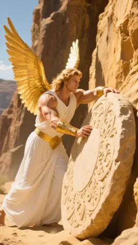 Você conhece o anjo que abriu o túmulo de Jesus? #Jesus #Bíblia #Cristianismo #HistóriaBíblica