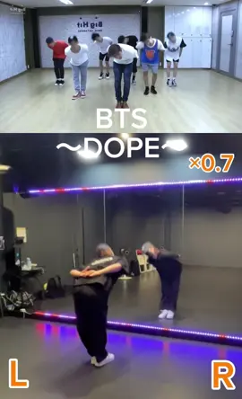 BTS 「DOPE」 0.7倍速練習動画 #BTS  #army  #bts  #DOPE  #ダンス解説  #dance  #レッスン動画  #練習用  #practice  #tutorial 