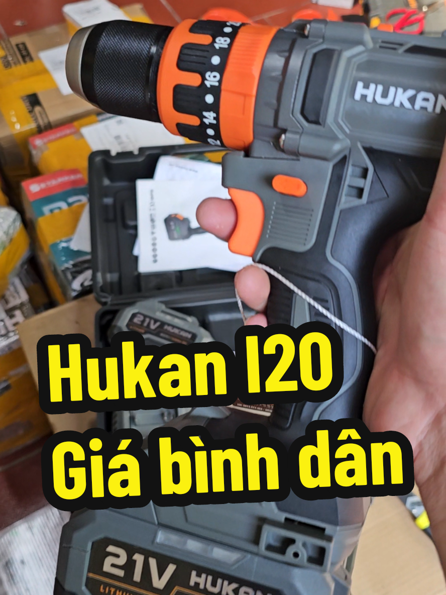 Khoan Hukan I20 đầu 13li giá bình dân #khoanpinhukan #khoanhukan #hukani20 