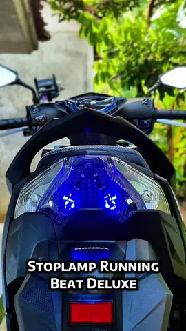 Stoplamp Running Beat Deluxe #beatdeluxe #beatmodifikasi #cinematic #cinematicmotor #stoplamp 