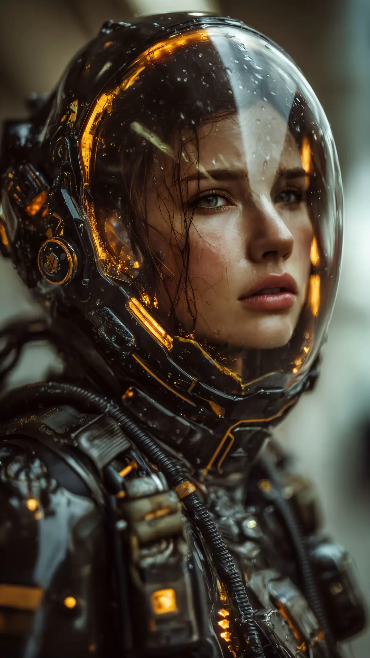 #aesthetics #pov #aicharacter #cybercity #cyberpunk #cyberpunk2077 #cyberpunkedgerunners #aiart #aiartcommunity #dreamtok #spacetok #space #spacexplorer #dystopian #photography #portraitphotography 