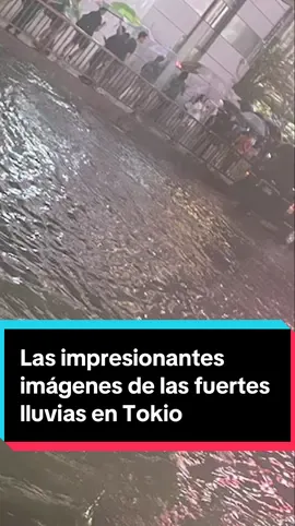 Las impresionantes imágenes de las fuertes lluvias en Tokio que han causado estrag0s en diferentes partes de la ciudad. Las autoridades han advertido del riesgo de inund4ci0n3s a toda la capital japonesa mediante sirenas. #tokio #Japon #Lluvias #Tormenta #meteorologia