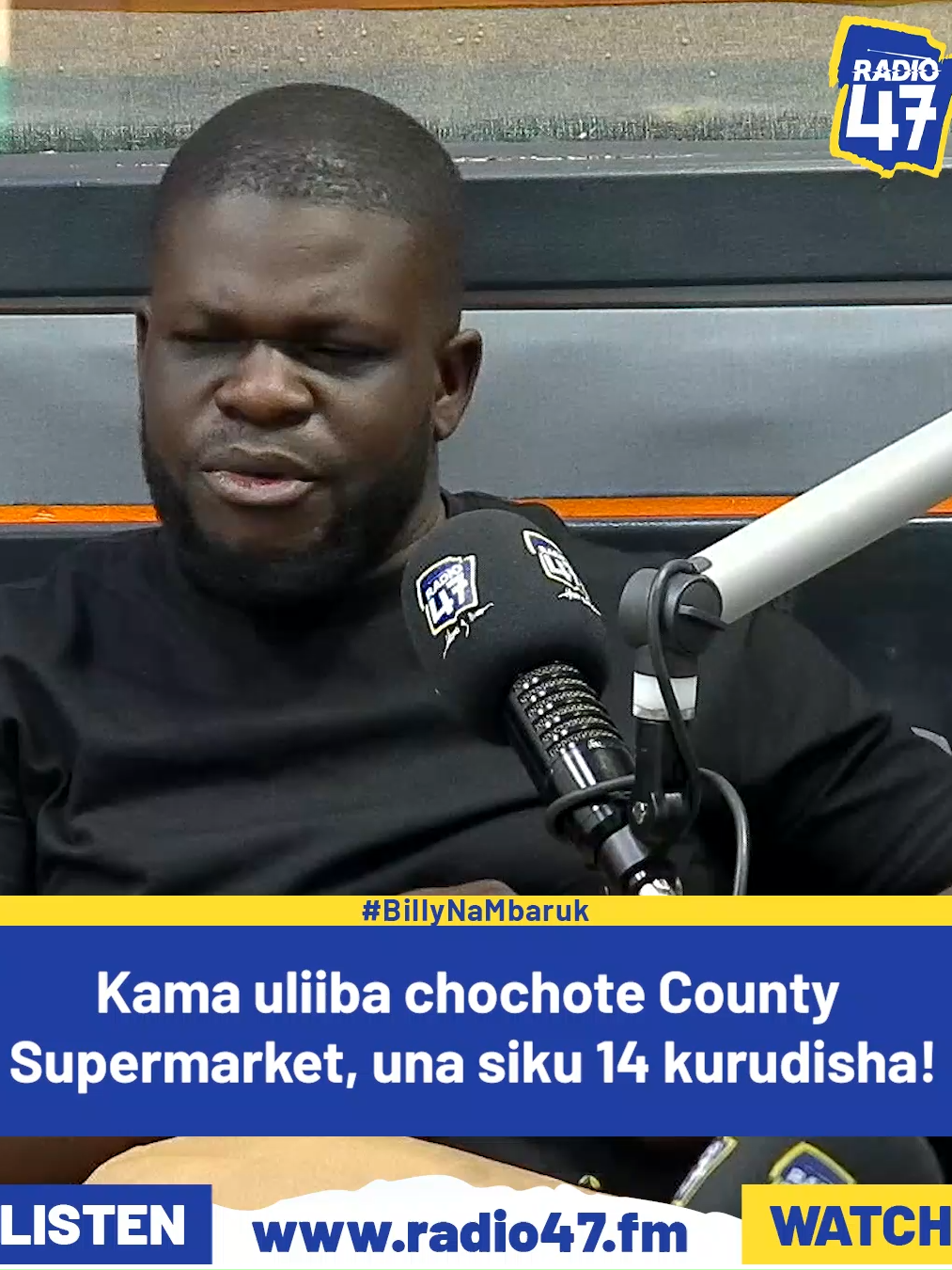 Je, itawezekana kwa walioiba bidhaa County Supermarket kurejesha ndani ya siku 14 licha ya kwamba wengine washatumia bidhaa zingine? Pia, unadhani nini itatokea iwapo mtu atakosa kurejesha alichoiba? #BillyNaMbaruk #HapaNdipo Billy Miya Mbaruk Mwalimu Lucky  Herriano Sports Zone Hassan mwana wa Ali