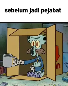 minggir rakyat jelata 😂#memes #memestiktok #fyp #squidward #pejabat 