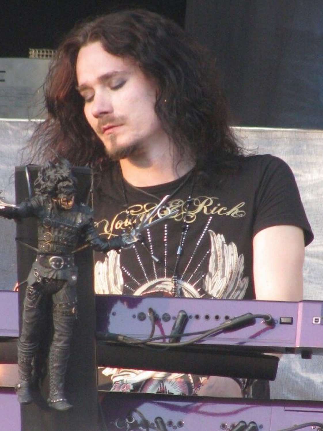 Finland’s hottest keyboardist😨#nightwish #tuomasholopainen #powermetal #edit #fyp 