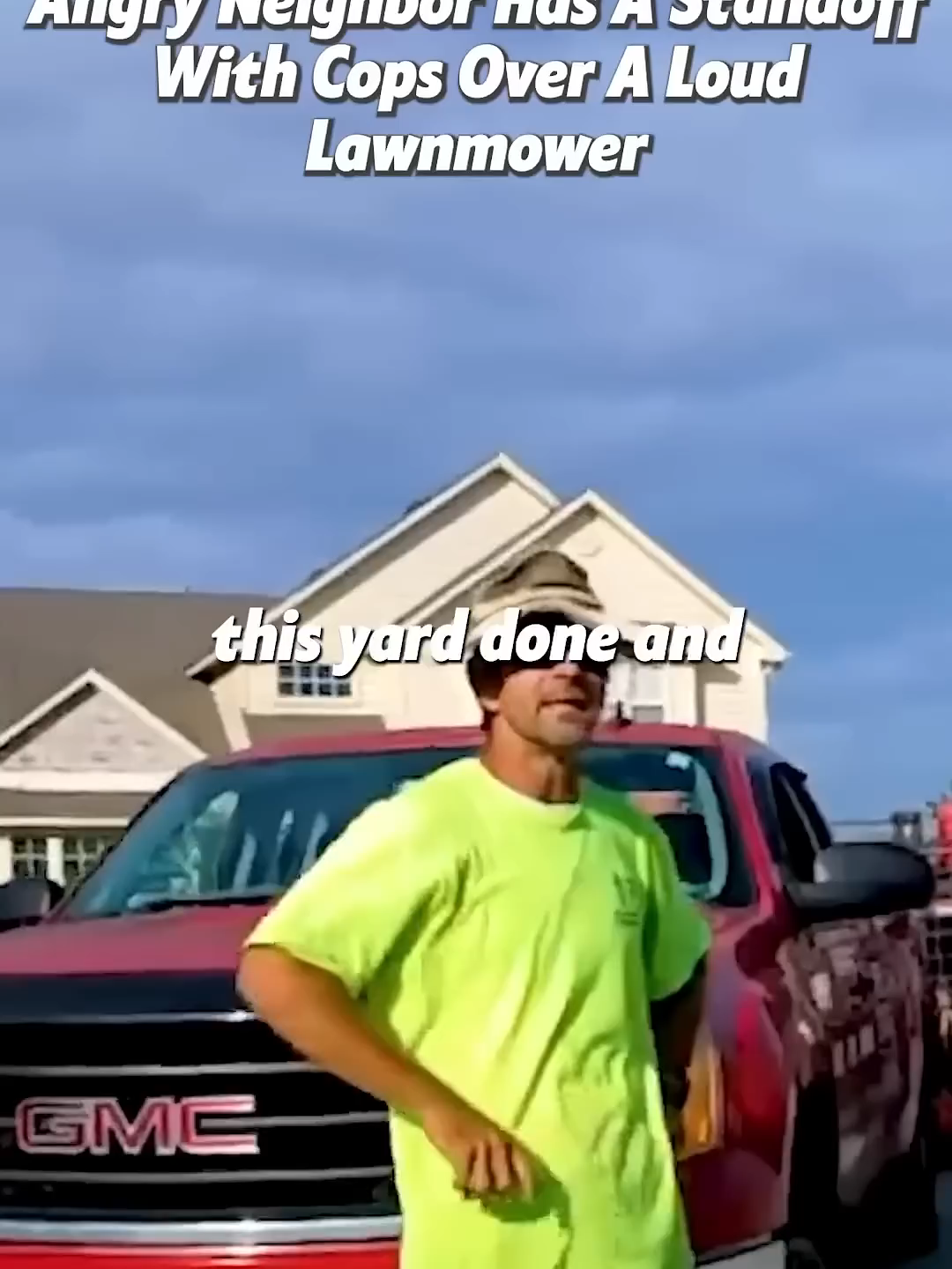 Angry Neighbor Has A Standoff With Cops Over A Loud Lawnmower 1 Full clip on Unspoken Crime Murders