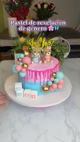 Paste para revelación de género 💖💙 Girl or boy?                                                         -                                                                   -                                                       -                                             -                                                       - Dessert ideas #dessert #dessertideas #pastel #pastelpararevelaciondegenero #revelation #girl #girlorboy #niñaoniño #pregnant #dessertrecipe #Recipe #postres #postresfaciles #fresasconcrema #cake #cakedecorating #fyp 