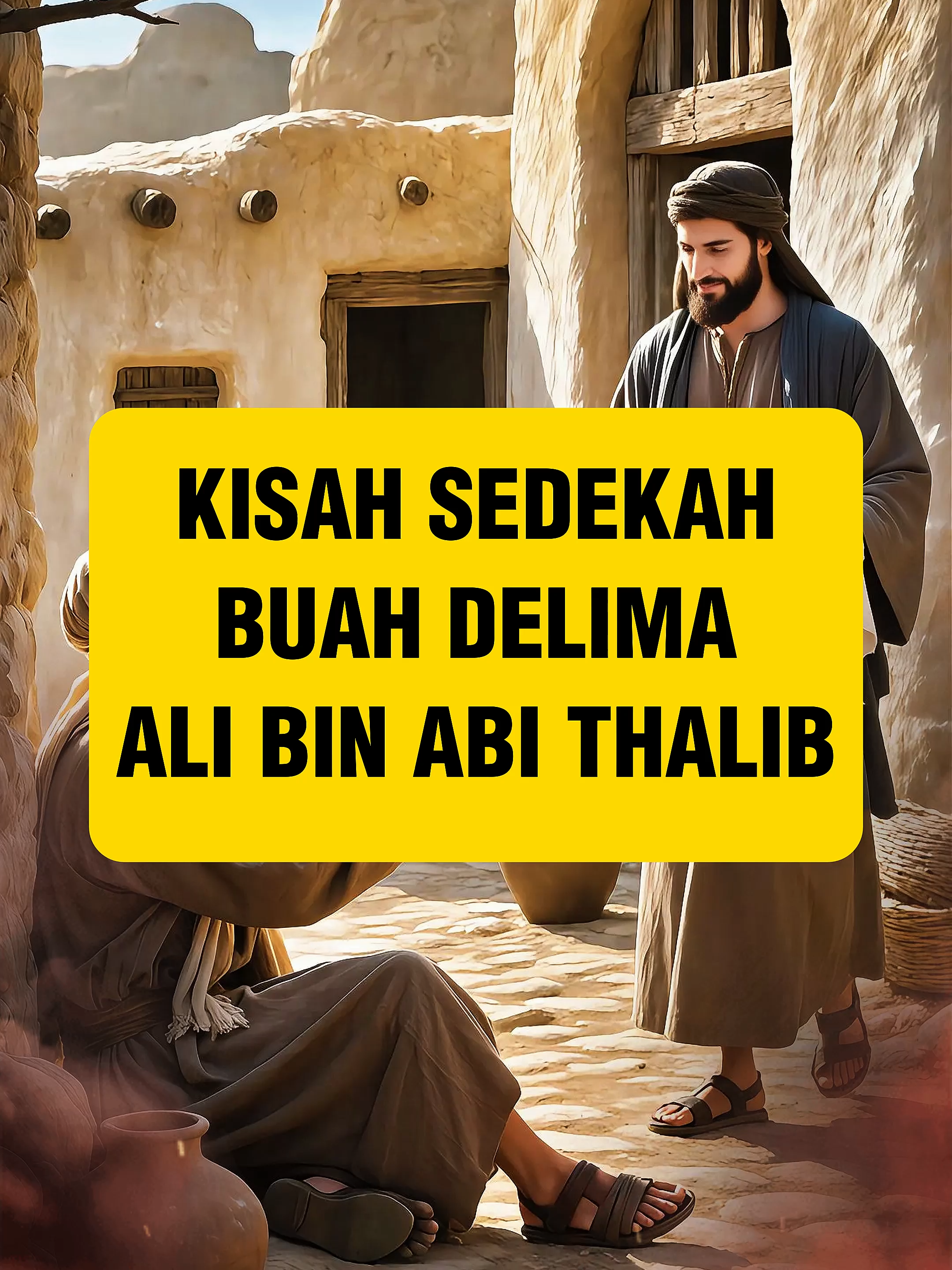 Kisah Sedekah Buah Delima Ali bin Abi Thalib kepada Seorang Pemuda Miskin --- Referensi: Mustopa M. Ag, Ramadhan Menyapa Penduduk Bumi, Menaiki Tangga Langit, Penerbit Turos, 2021. → Buku ini secara langsung mencantumkan kisah sedekah buah delima Ali bin Abi Thalib RA sebagaimana dikutip dalam versi awal. Dikisahkan oleh Ka’bul Akhbar. Imam Abu Nu’aim al-Ashfahani, Hilyatul Auliya’ wa Thabaqat al-Asfiya’, Juz 1. → Mengandung banyak kisah tentang Ali bin Abi Thalib RA dan akhlaknya, termasuk kebiasaan beliau dalam memberi kepada orang miskin dan menolong yang membutuhkan. Imam Ibnu Katsir, Al-Bidayah wa An-Nihayah, Juz 8, Dar al-Fikr. → Merinci sifat-sifat para sahabat utama, termasuk kisah-kisah tentang kedermawanan Ali bin Abi Thalib RA. Al-Qur'an surah Al-An’am ayat 160: 