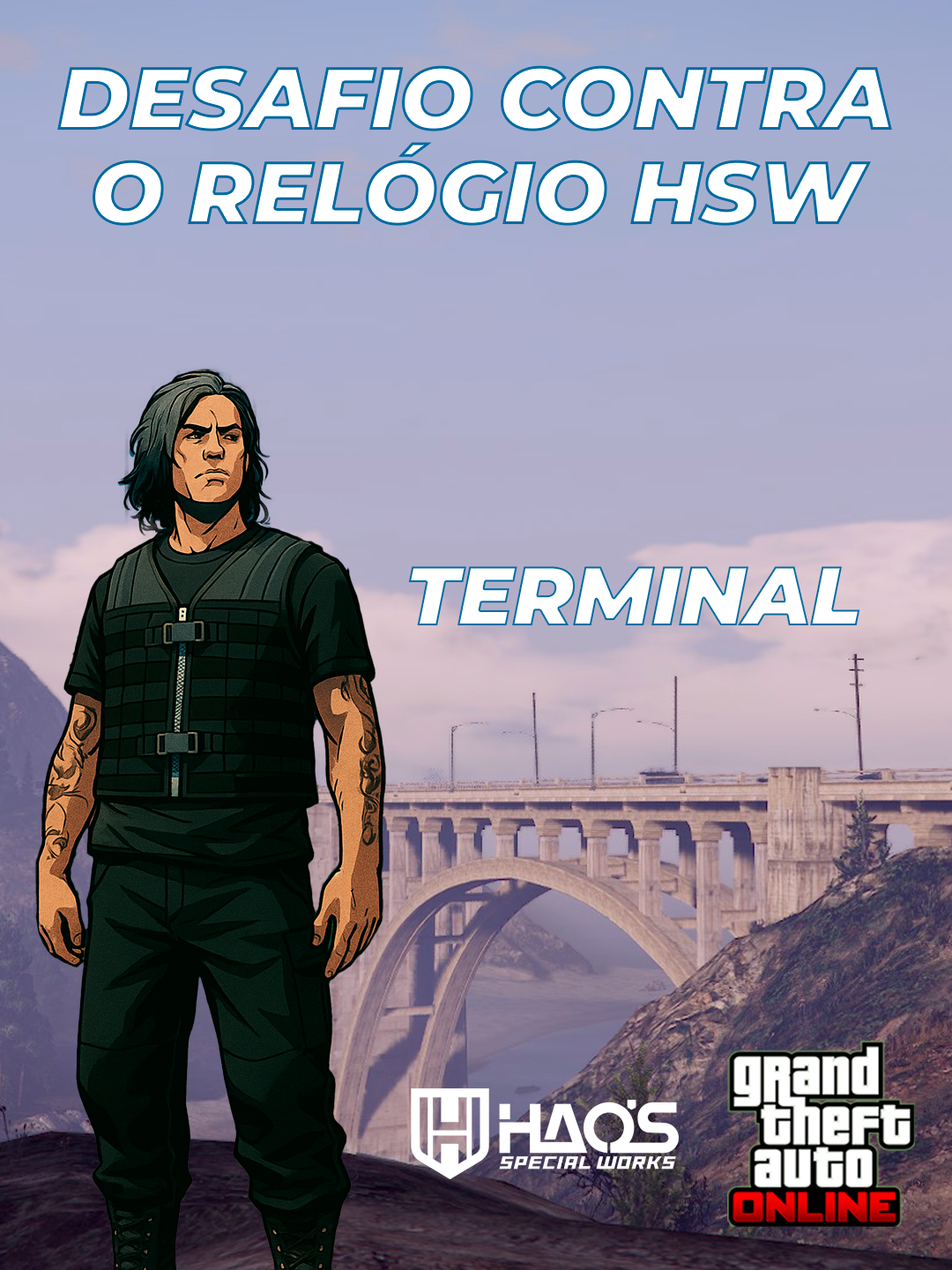 Desafio Contra o Relógio HSW Terminal #gtavonline #rockstargames #fyp