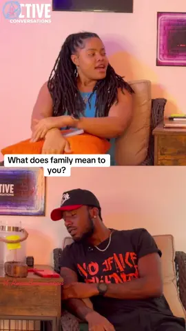 What does family mean to you? new episode Out Now! ##activeconversation##jamaicantiktok##goviral##viralvideo##bradeupstate