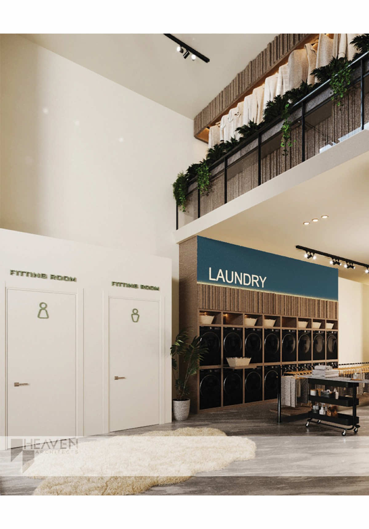 من أول فكرة لآخر لمسة ✨ نفذنا مغسلة الملابس دي بتصميم عصري يواكب احتياجات السوق السعودي، وركزنا على كل تفصيلة: من توزيع الغسالات وعمل غرف تغيير ملابس . لو بتفكر تفتح مشروع، شوف الفيديو ده الأول! #تصميم_محلات #مغسلة_ملابس #مشاريع_تجارية #تصميم_داخلي #تنفيذ_مشاريع @Archi Moatasem 