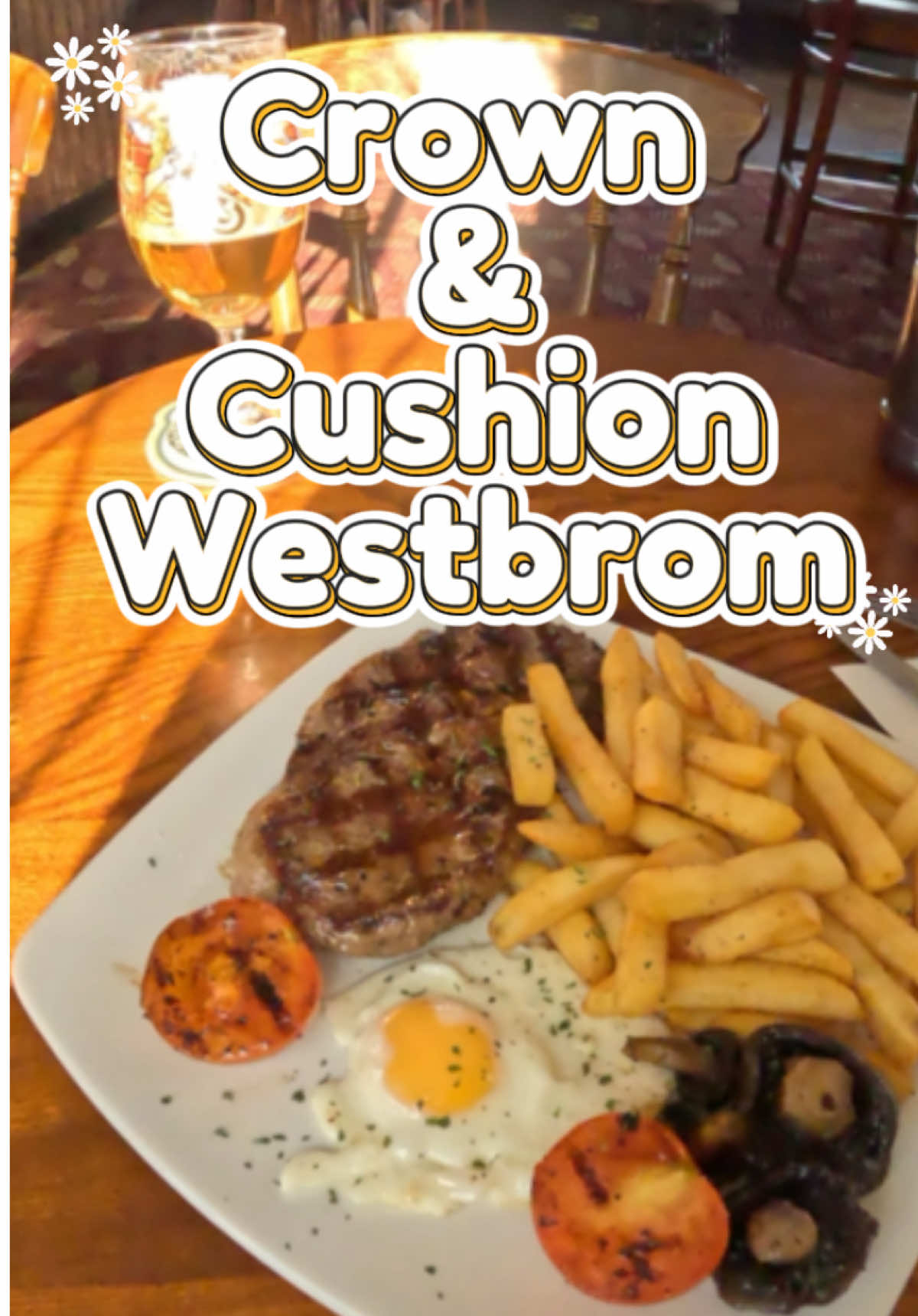 Crown & Cushion westbrom ...The Steak Was So Tender 😋👌🔥#foodies #foodreview #steak #pubfood #foryoupagе #fyp 