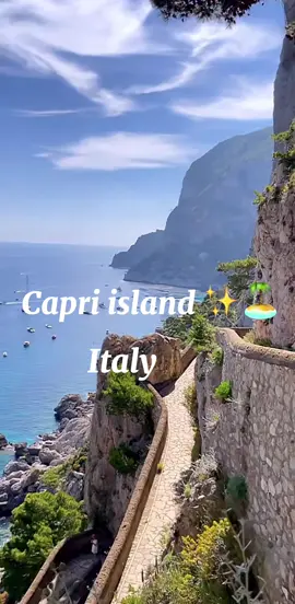 Welcome to Capri in Italy 🇮🇹✨ #capri #italytravel #travelitaly #italytravels#italytrip#italydestinations #italyaesthetic #visititaly #thingstodoinitaly#italyvibes #travel #nature