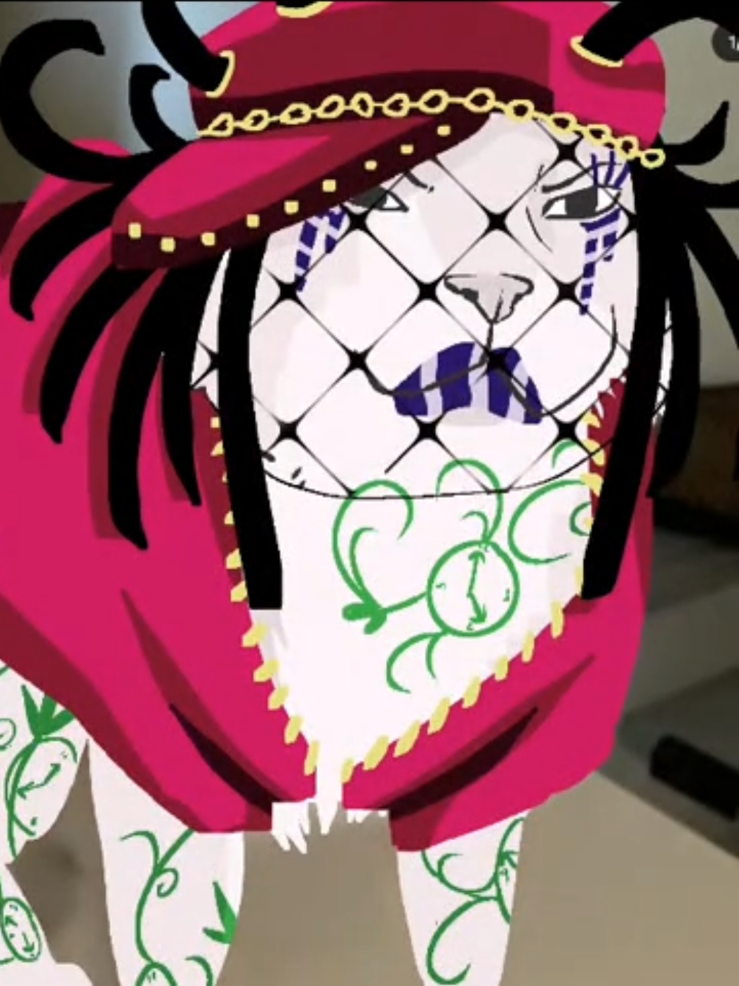 oyecomova as oye cat lmao #jjba #sbr #steelballrun #oyecomova #draw #oye #jojosbizarreadventure #jojo 