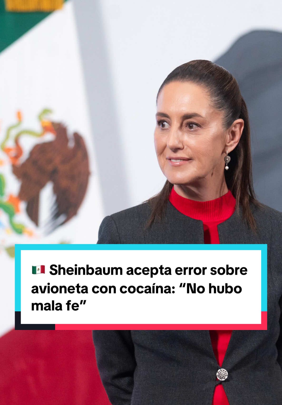 🇲🇽 @Claudia Sheinbaum Pardo acepta error sobre avioneta con cocaína: “No hubo mala fe” La presidenta de México, Claudia Sheinbaum, reconoció el error en la información sobre la avioneta interceptada en Tecomán, Colima. Aclaró que la aeronave nunca estuvo en El Salvador y que sus tripulantes no son salvadoreños, como precisó su secretario de Seguridad. #TeInformo24HRS #Noticias #PoliticaMexicana #ClaudiaSheinbaum #Harfuch #ElSalvador #Colima  #UltimaHora 