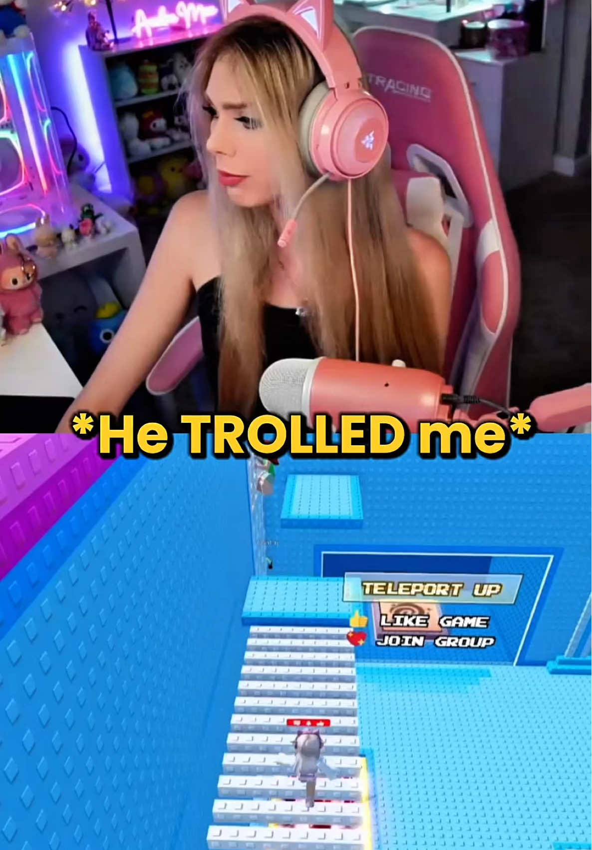 he trolled me… so i came back and WON 😈 #roblox #robloxfyp #robloxtok #robloxtroll #robloxobby #runawayobby 