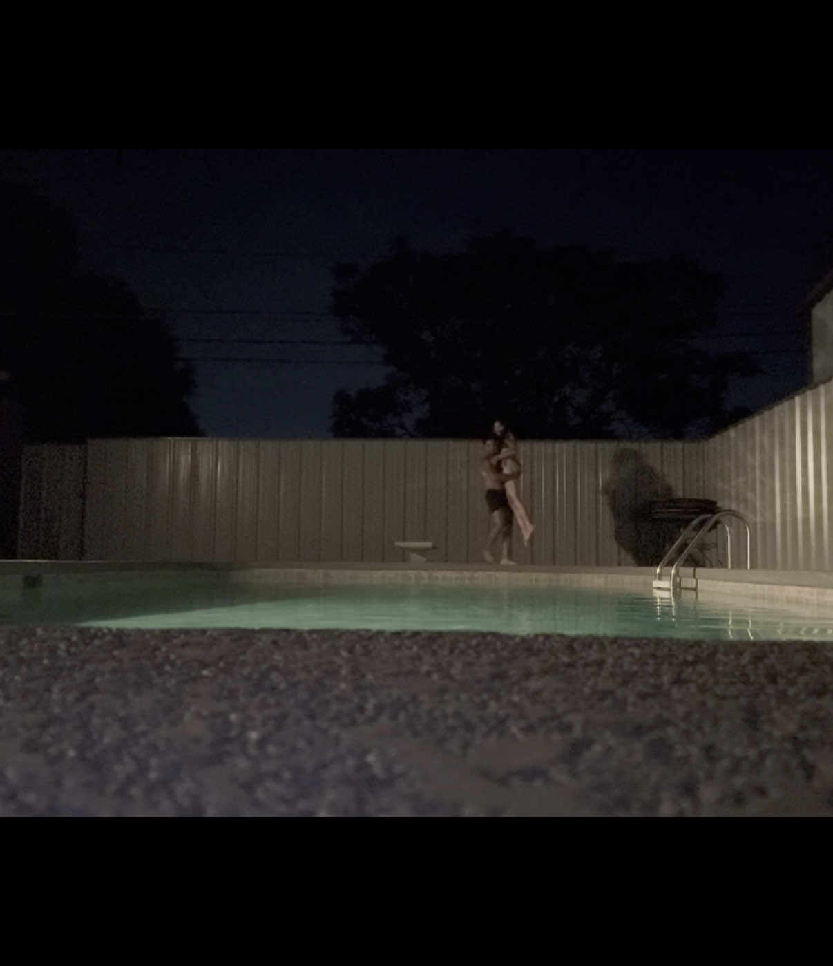 We heard fighting during this 😳 #ftp #couplegoals #realatable #nightswimming #Summer