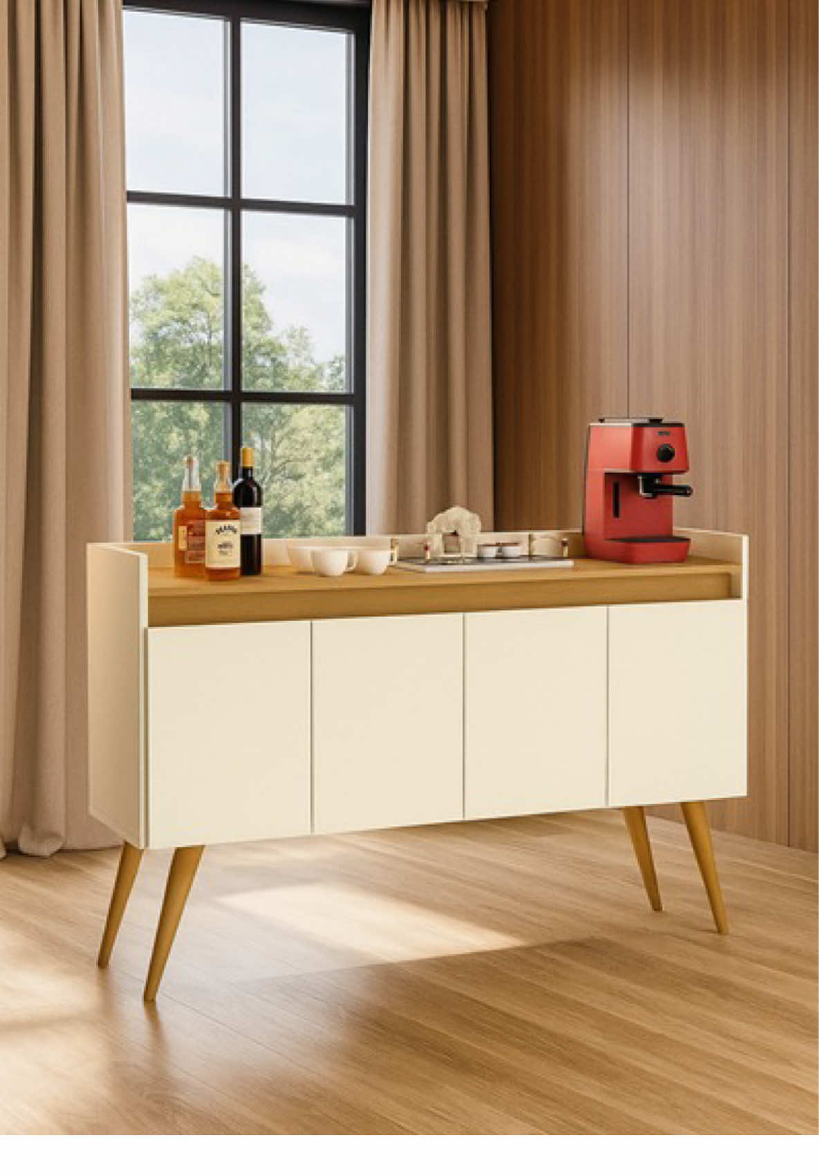 O aparador mais vendido do momento, não perca tempo e compre  o seu, para deixar o ambiente de sua casa muito mais charmoso 🤩🤩 #moveis #aparador #buffet #sala #cozinha #halldeentrada #tendencia #decoracao #utilidades #luxo 