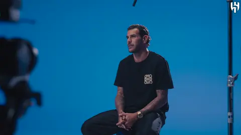 𝐓𝐡𝐞𝐨 in his first interview as Al Hilal player 🎙️ 📺 الحديث الأول للفرنسي 