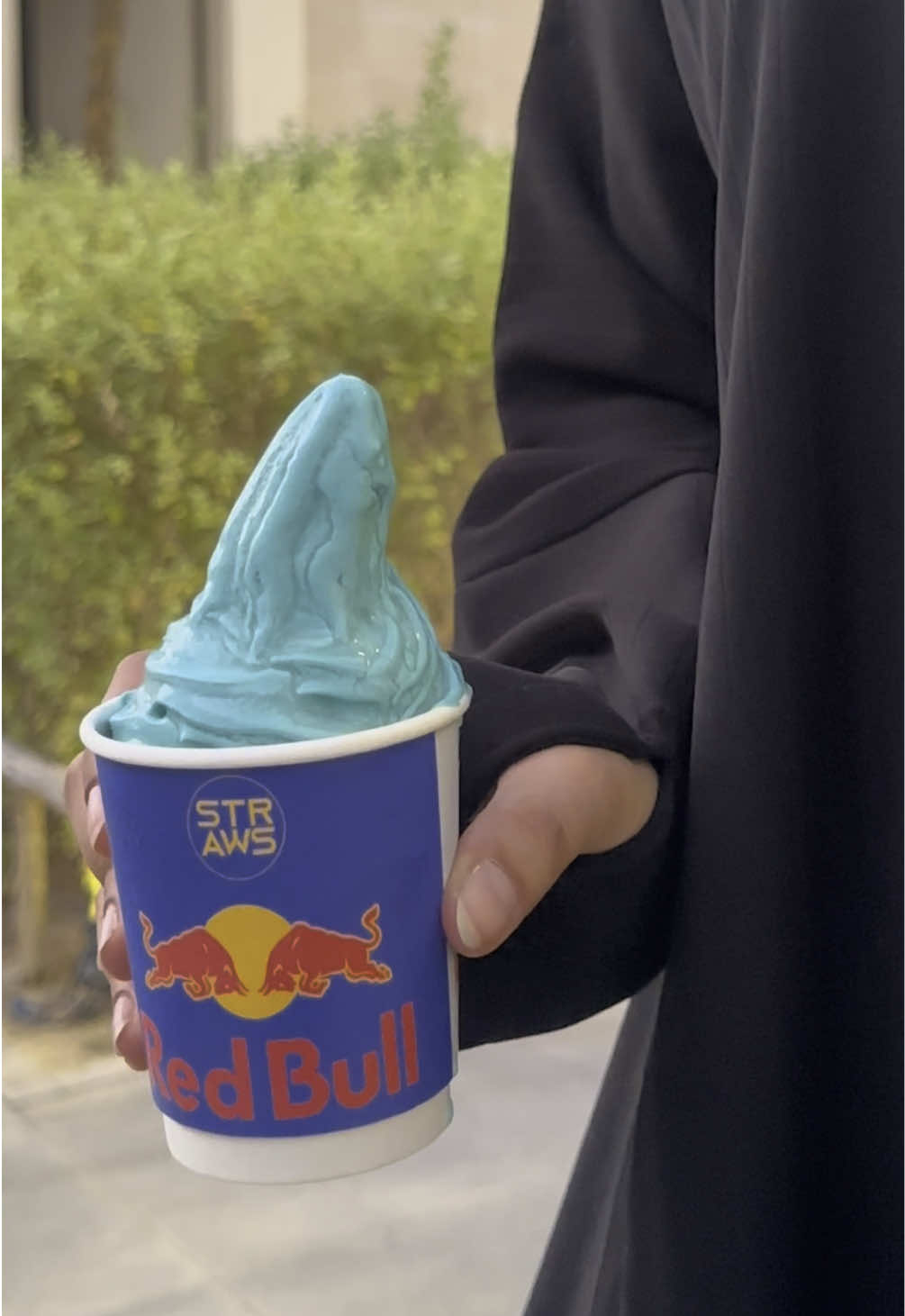 الذ ايسكريم ريدبول😋🩵🩵🍦 #fyp #foryou #alkhobar #Summer #redbull #صيف #ريدبول #اكسبلور 