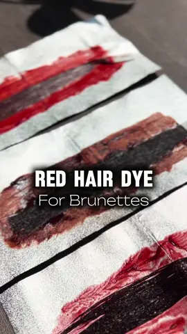 Replying to @Super man Red hair dye Transformation + Formula! Strand one: Rock Lobster @Good Dye Young  Strand two: 77/44 with 30 volume @Wella Education  Strand three: R57 Feria @L’Oréal Paris  It’s important to note that professional hair dye should only be used by a professional hairstylist.  Professional color isn’t as user-friendly as box color, and direct dye is. Special formulations are needed to achieve an even color #diyhair #redhairdye #colorhair #hairdyeathome #gooddyeyoung #hairtransformatıon #haireducation #redhair #brunette #brunettetored #wellaed #wellacolor #hairfail #colorswatch #hairstylist #hairbrained #silvestrihair #hairstylist #canadianartist #hairtok #tiktokpartner 