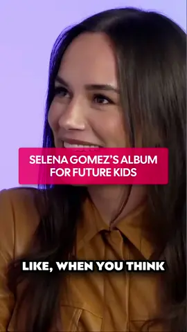 OMG Selena talking about showing her album to future kids with Benny has me SOBBING 😭 The way she said she feels peaceful rn 🥺✨