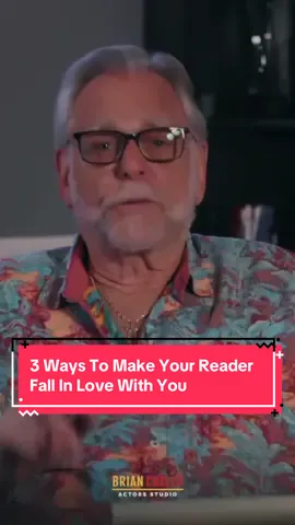 3 Way To Make Your Reader Fall In Love With You! #acting #selftape #booktheroom 