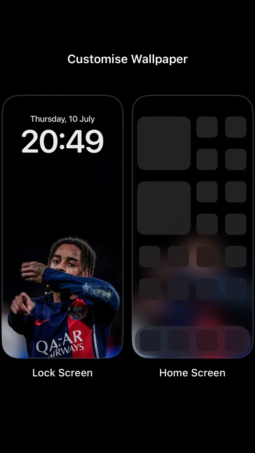 4K WALLPAPERS | 🔀🔀🔀 | #fyp #viral  #wallpaper #footballtiktok #ballers #cold #psg 