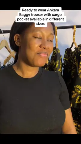 Rock our ready to wear ankara baggy trouser which also comes in various sizes                    #creatorsearchinsights #ankaratrouser #fashiontiktok #sales #fyp 